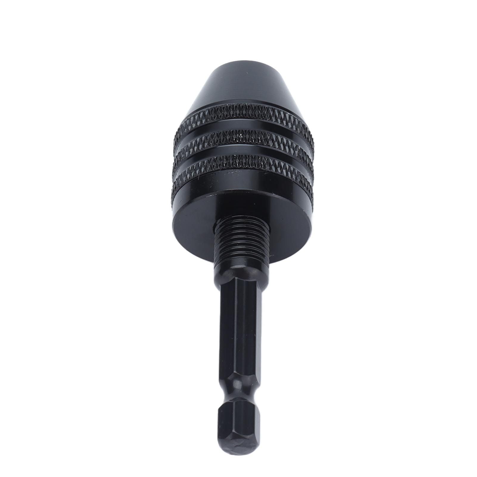 0.6‑8mm Fast Change Hex Shank Drill Bit Chuck Aluminum Alloy Clamping Tool for Grinding Machine Screwdriver