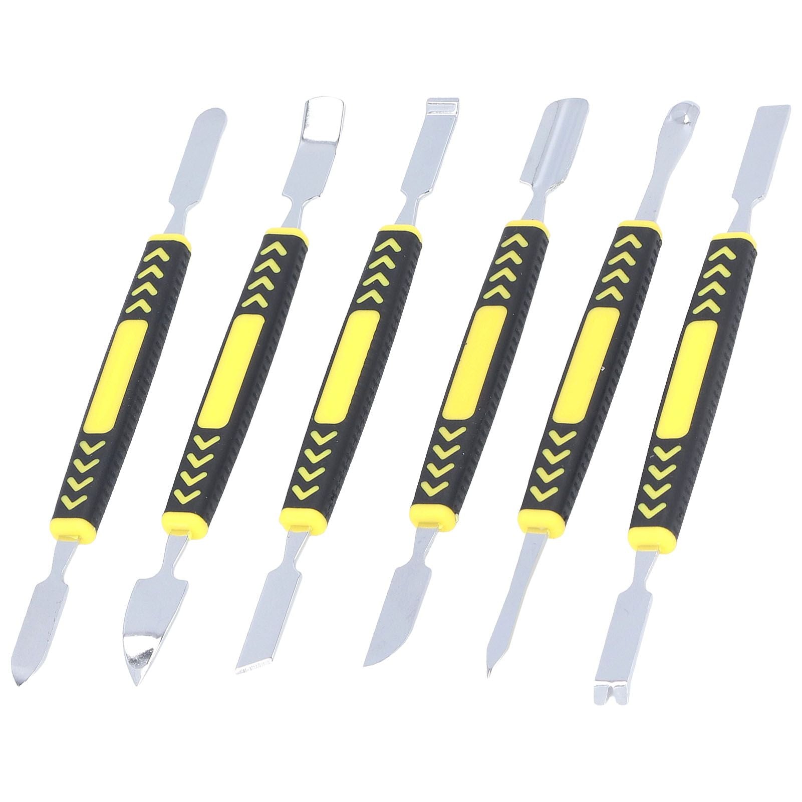 6PCS Metal Spudger Dual Ends Pry Opening Spudger Laptop Mobile Phone Pry Tool for Household Repair