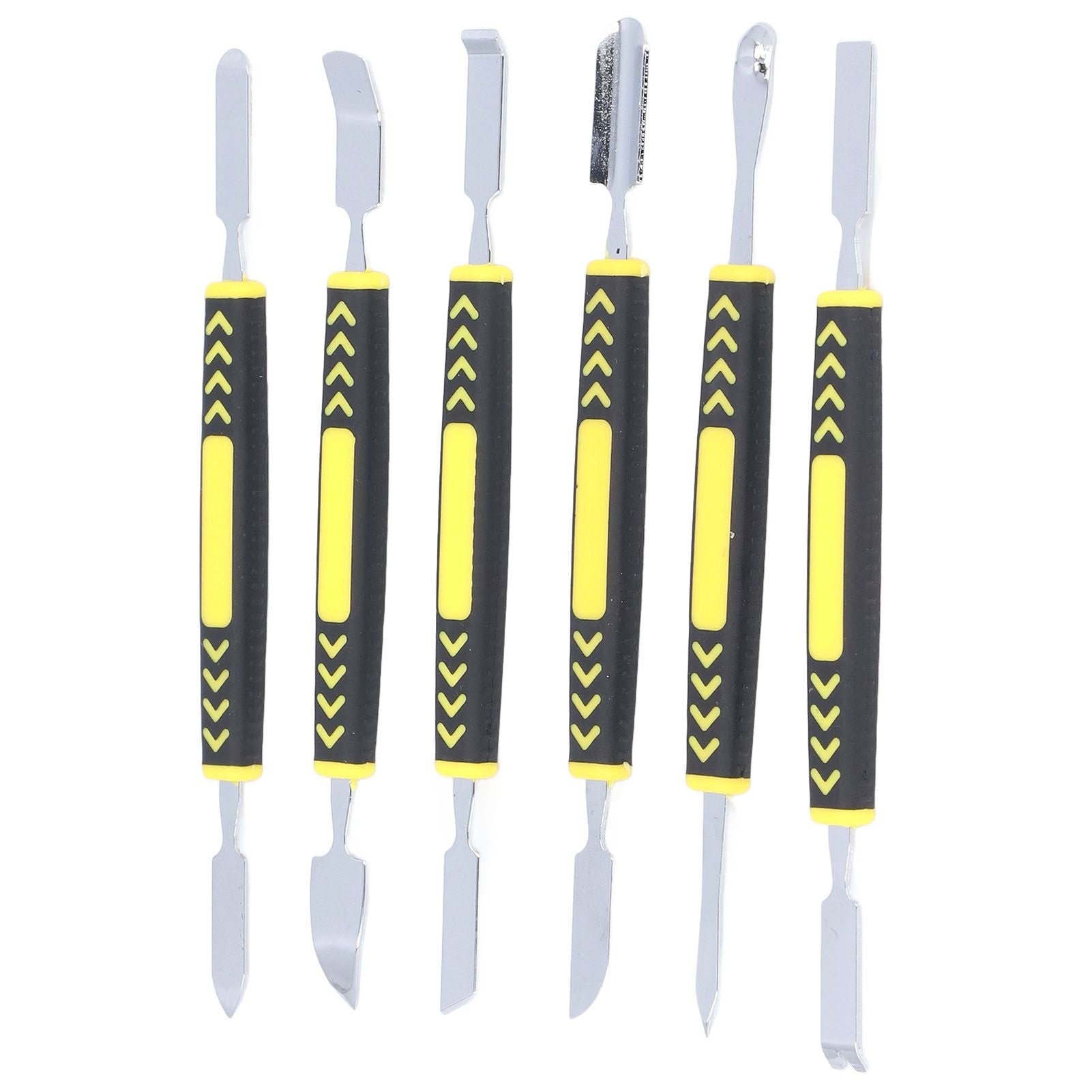 6PCS Metal Spudger Dual Ends Pry Opening Spudger Laptop Mobile Phone Pry Tool for Household Repair