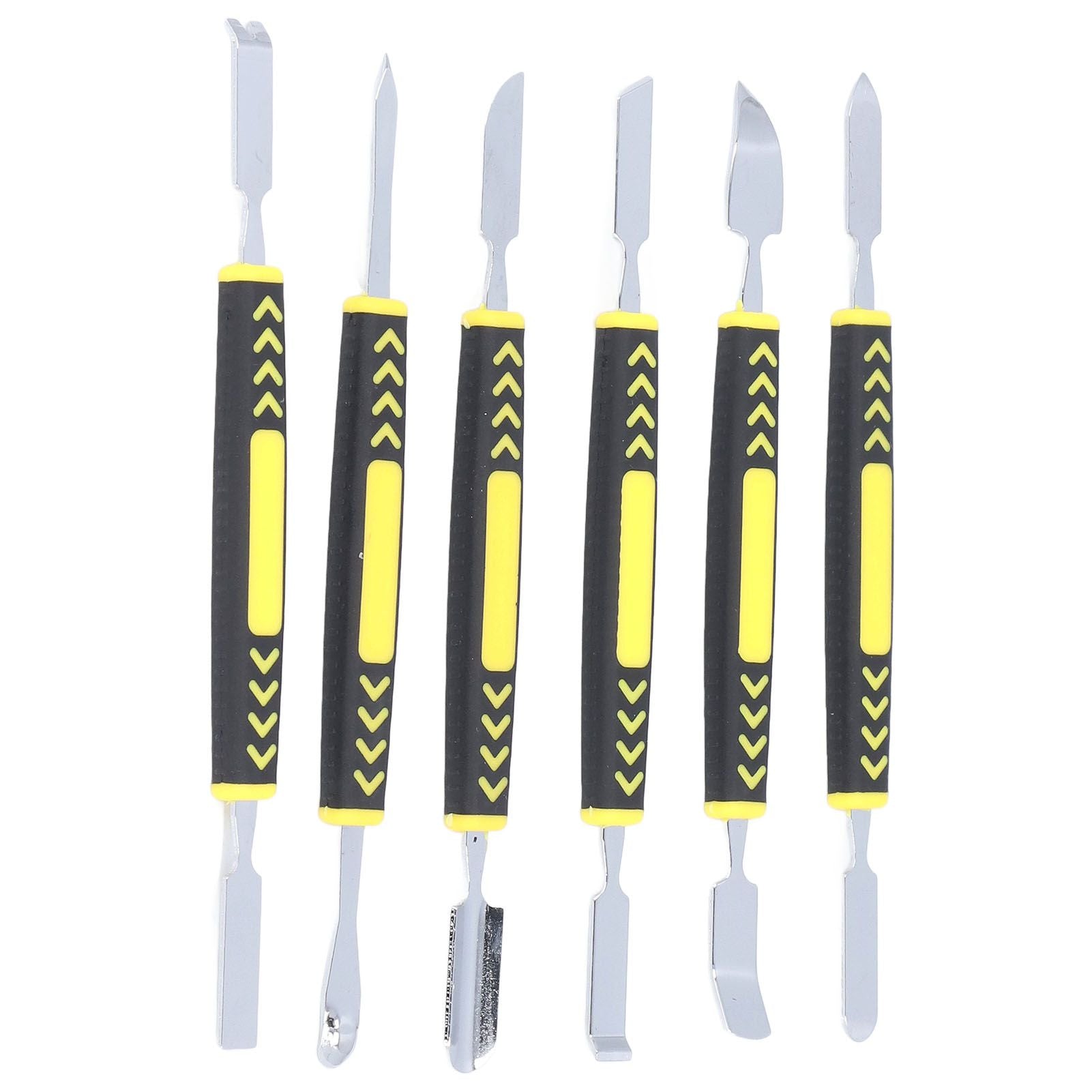 6PCS Metal Spudger Dual Ends Pry Opening Spudger Laptop Mobile Phone Pry Tool for Household Repair