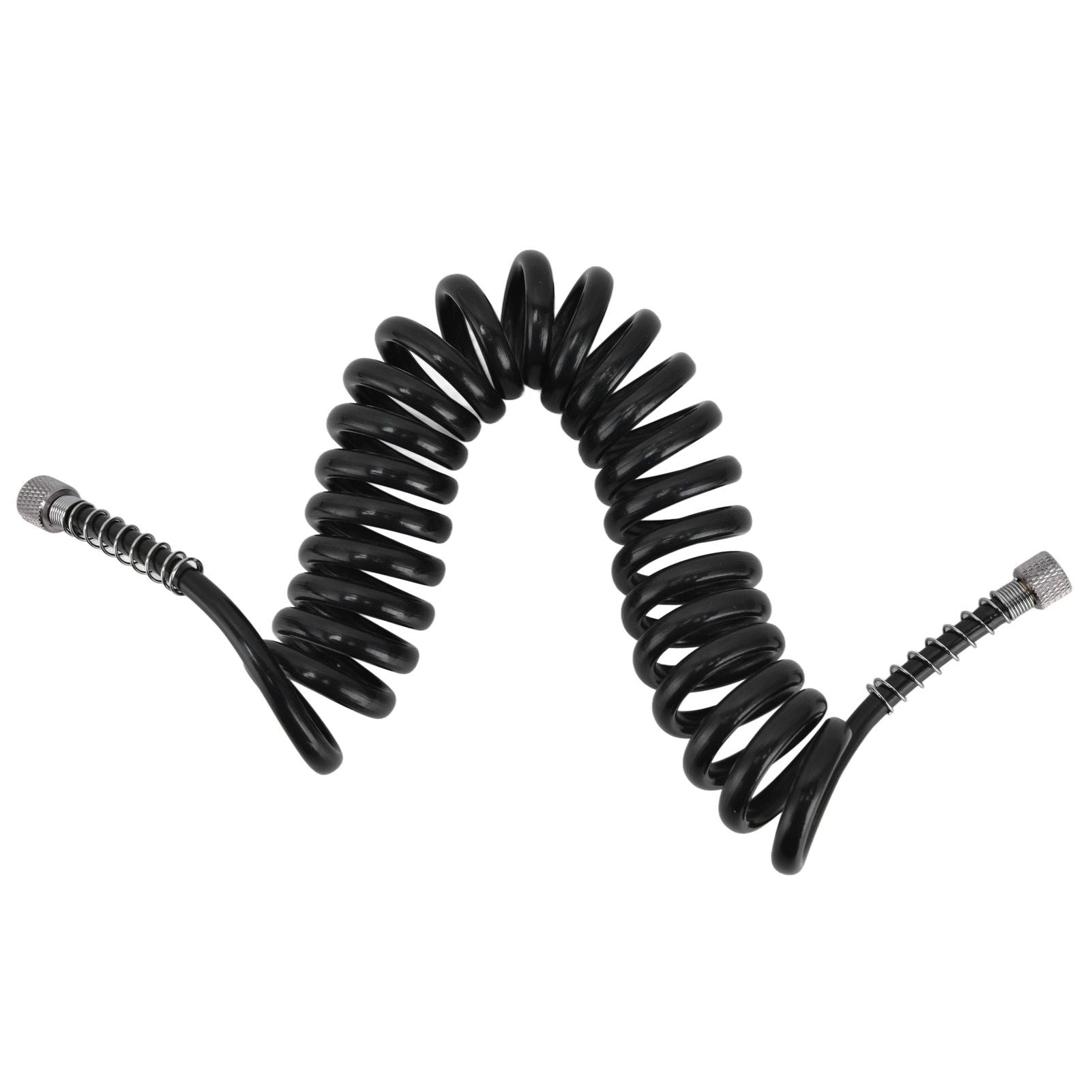 Air Hose Polyurethane Coil Air Hose with G1/8 Female Thread Fittings for Paint Airbrush Accessories