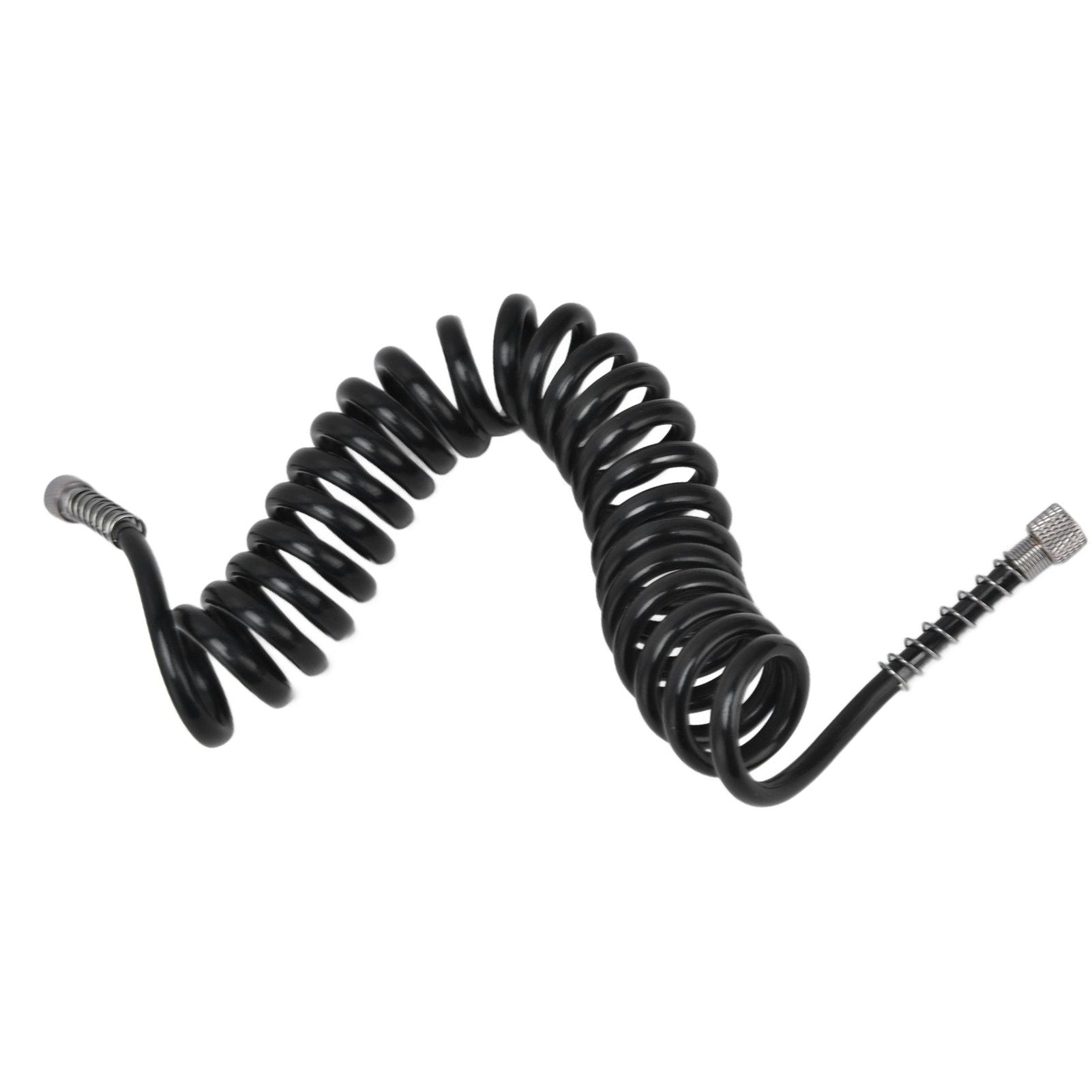 Air Hose Polyurethane Coil Air Hose with G1/8 Female Thread Fittings for Paint Airbrush Accessories
