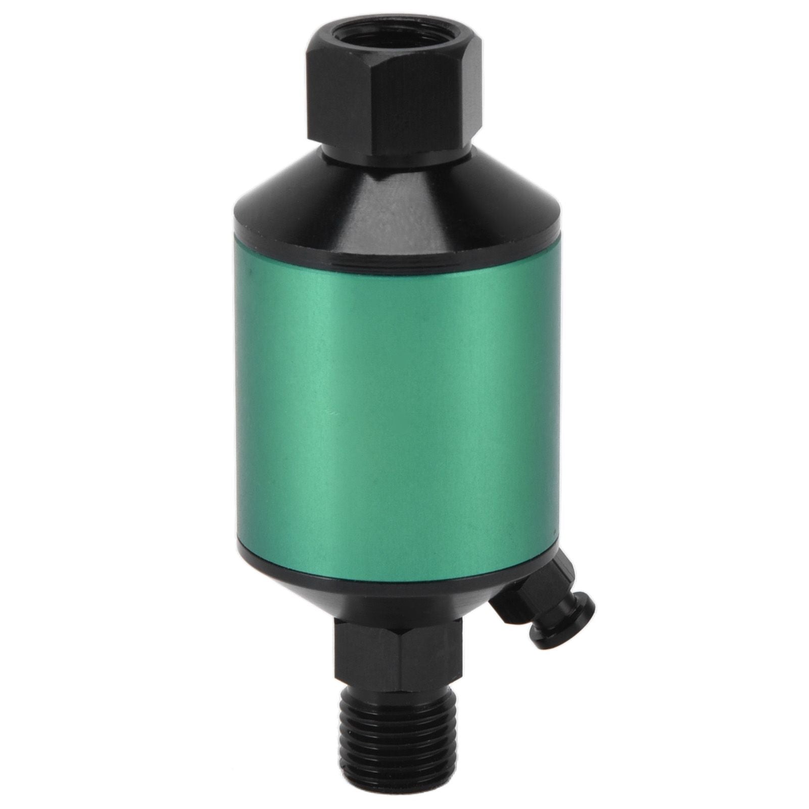 1/4 Inch Water and Oil Separator Air Compressor Water Separator 1/4inch NPT Compressed Air Filter Regulator Green