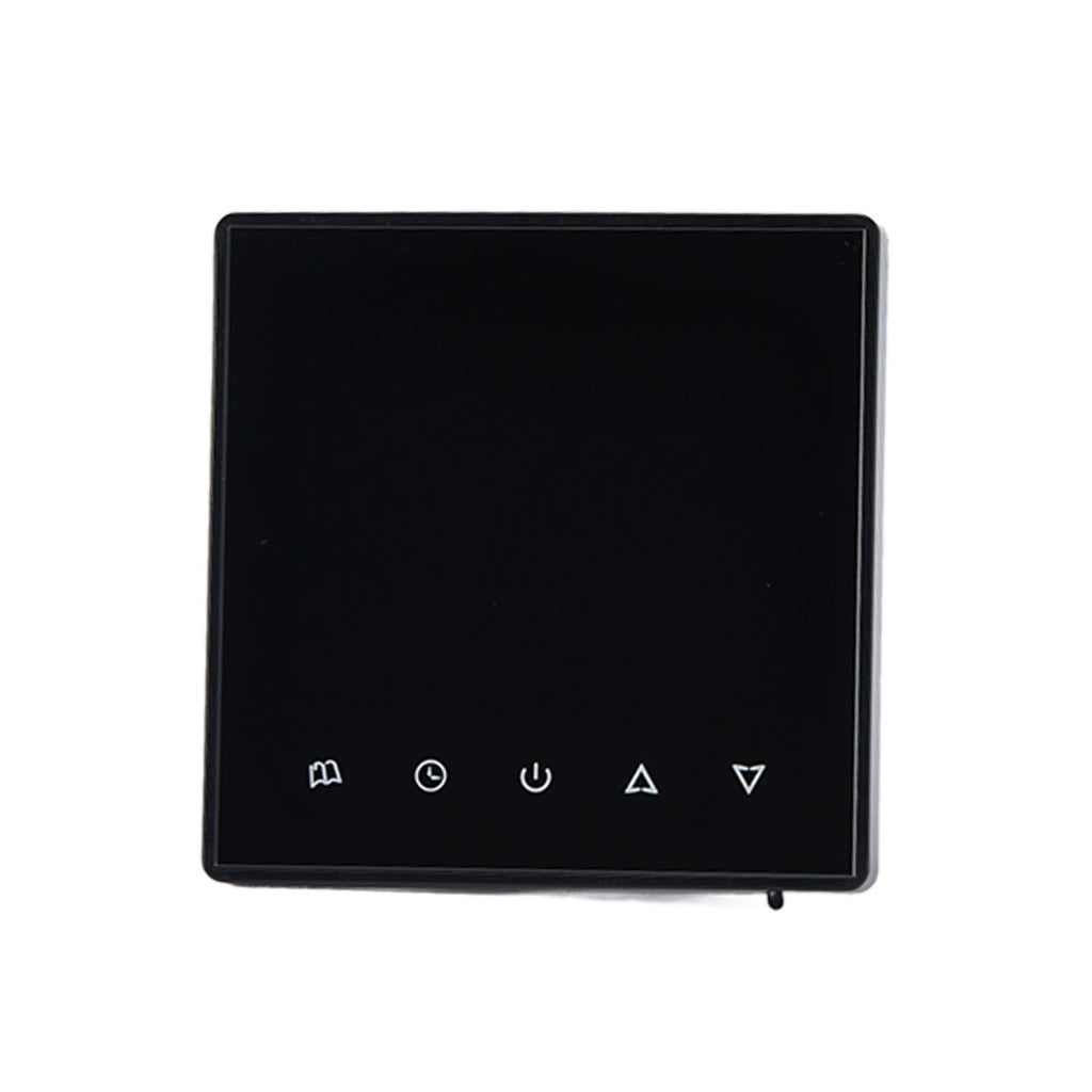 Smart Thermostat Multifunction Programmable Thermostat for Air Conditioner Water Heating Underfloor Heating AC220V Black