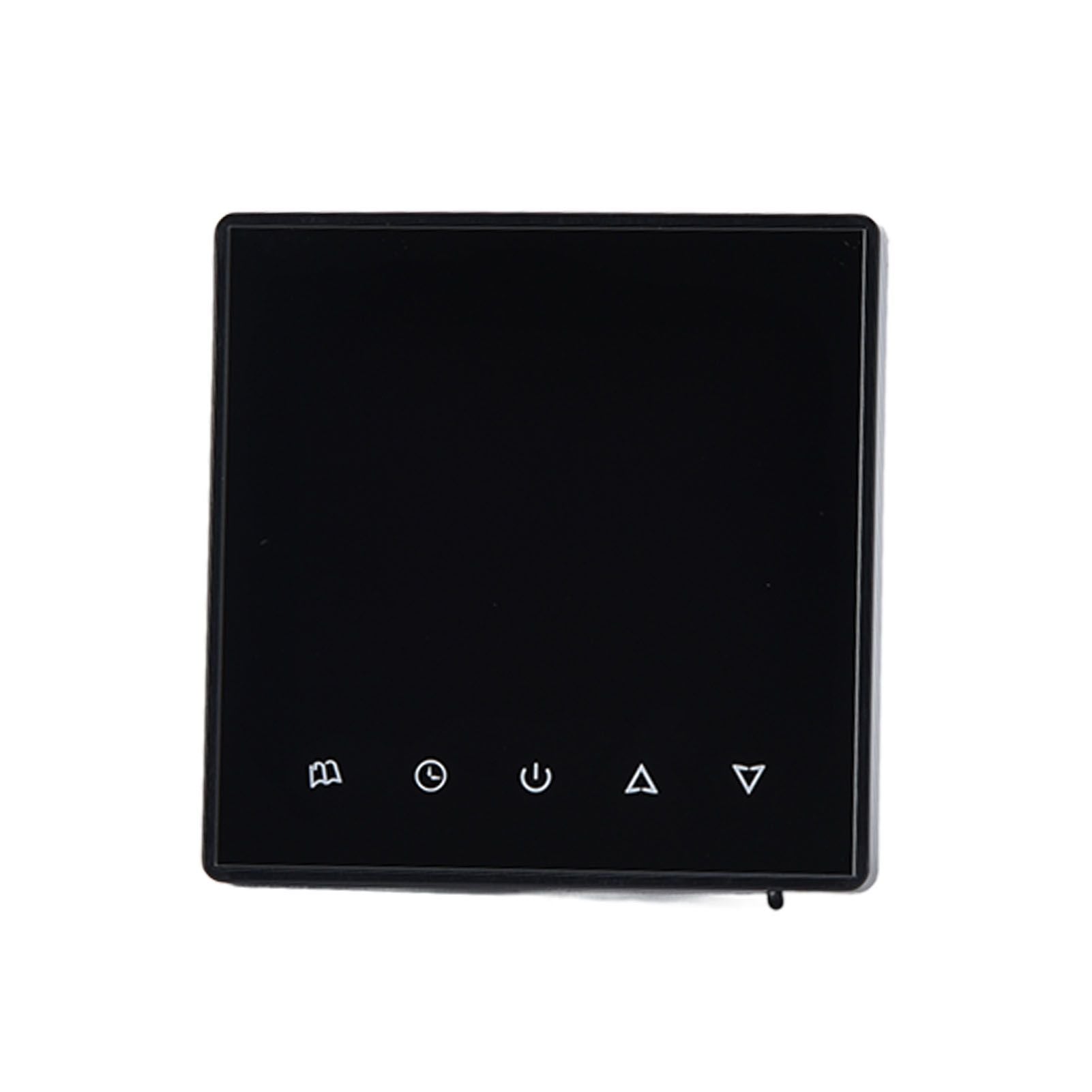 Smart Thermostat Multifunction Programmable Thermostat for Air Conditioner Water Heating Underfloor Heating AC220V Black