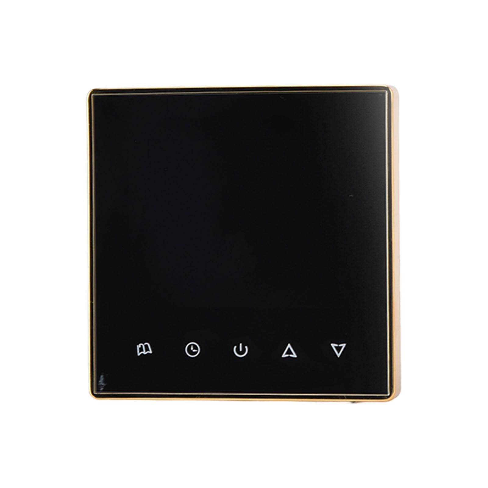 Smart Thermostat Multifunction Programmable Thermostat for Air Conditioner Water Heating Underfloor Heating AC220V Gold