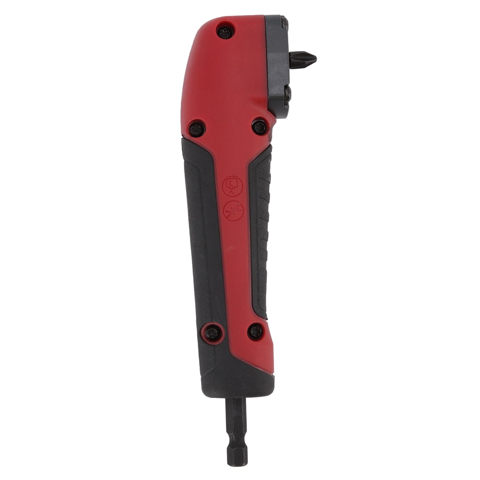 Right Angle Drill Attachment Ergonomic ABS Handle 90 Degree Angle Easy Replaceable Alloy Steel Drill Adapter