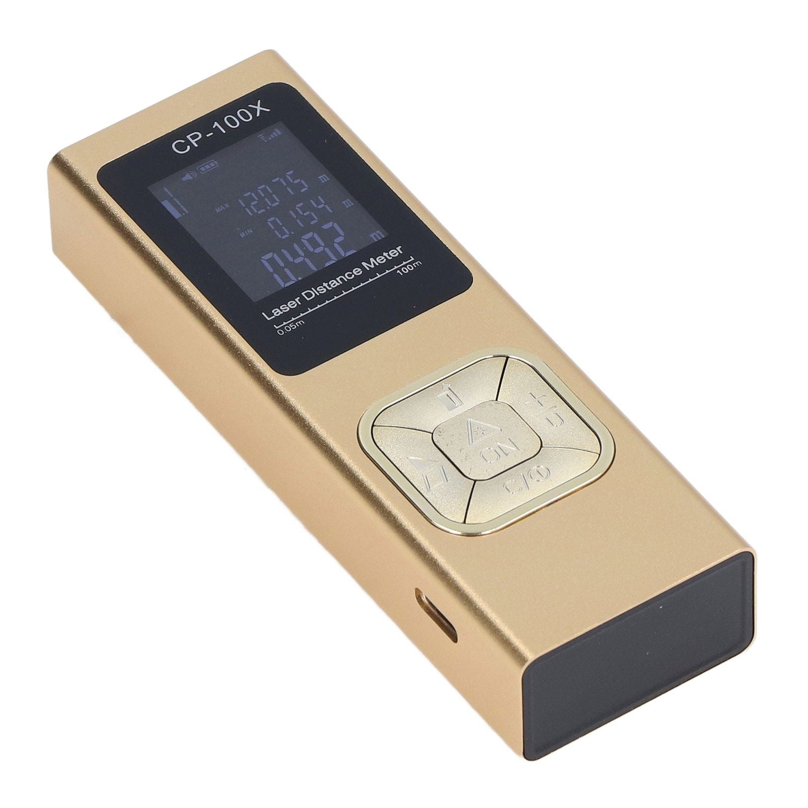 100m Distance Meter Ultrathin Handheld Accurate Electronic Laser Distance Measure Device for Architecture