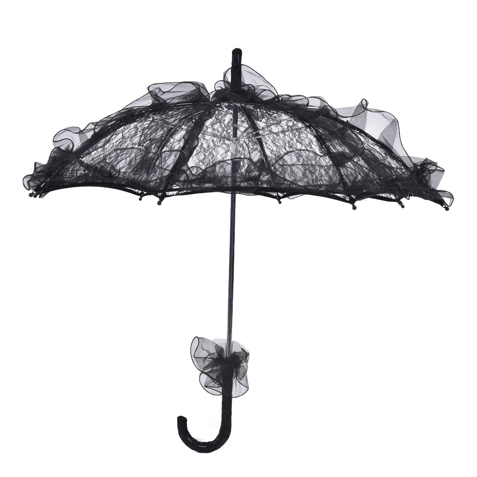 Elegant Lace Bride Umbrella Wedding Party Photography Decor Prop Lace Parasol Decoration