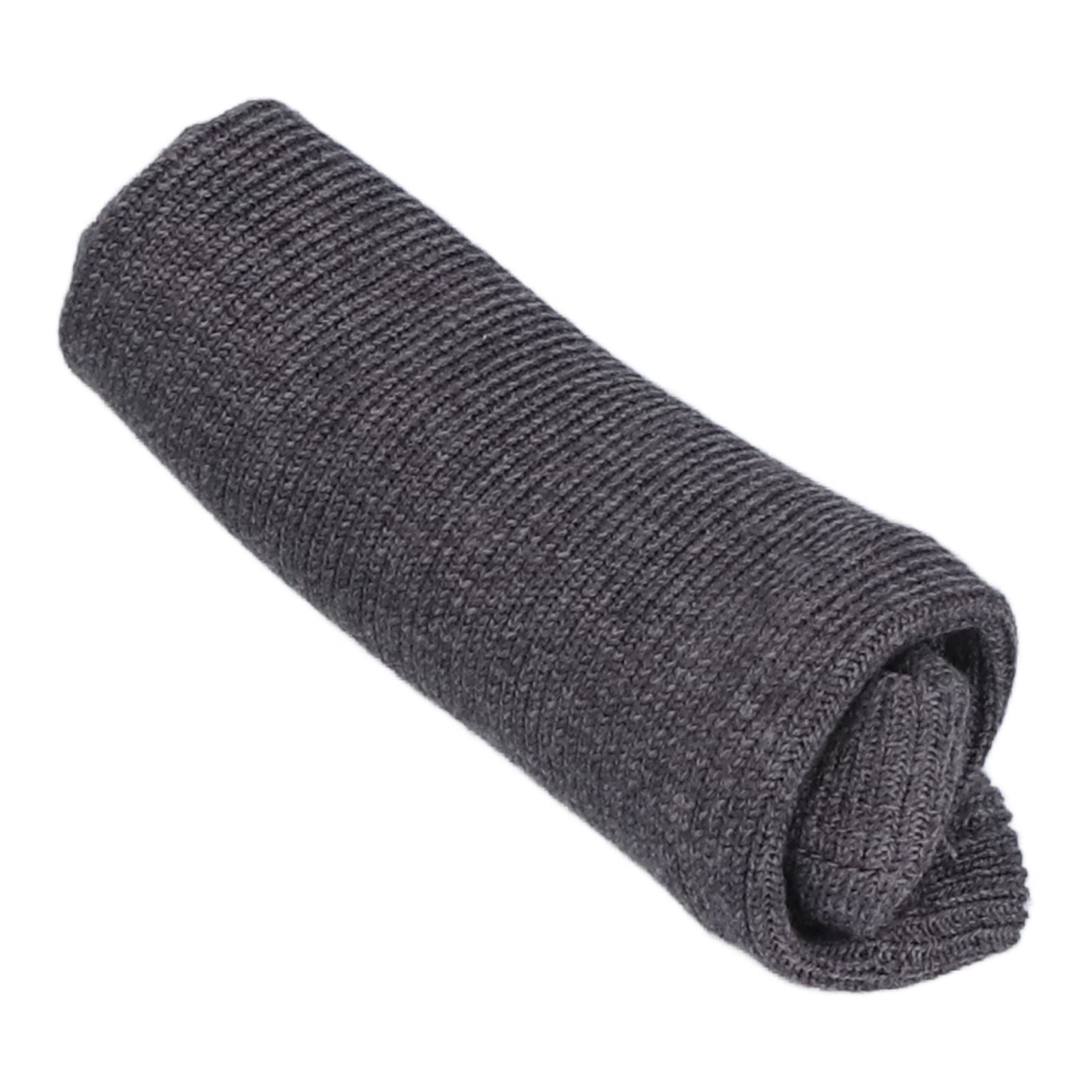 Dog Ears Cover Freeze Proof Elastic Polyester Puppy Neck Ear Warmer Hood Earmuffs for Winter Dog GroomingGrey M