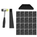 DIY Home Wood Flooring Laminate Installation Kit Wooden Floor Fitting Tool with Spacers