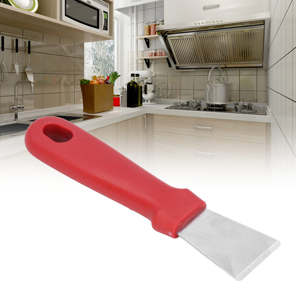 10Pcs Putty Knife Sturdy Durable Stainless Steel Ergonomic Design Nonslip Handle Wide Application Bench Scraper