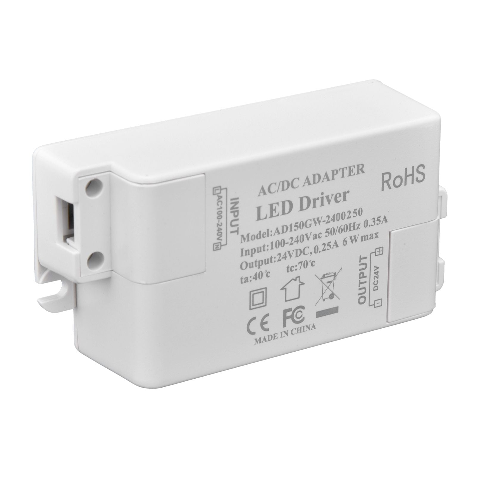 LED Driver AC DC Waterproof Power Supply Transformer Low Voltage Lamps