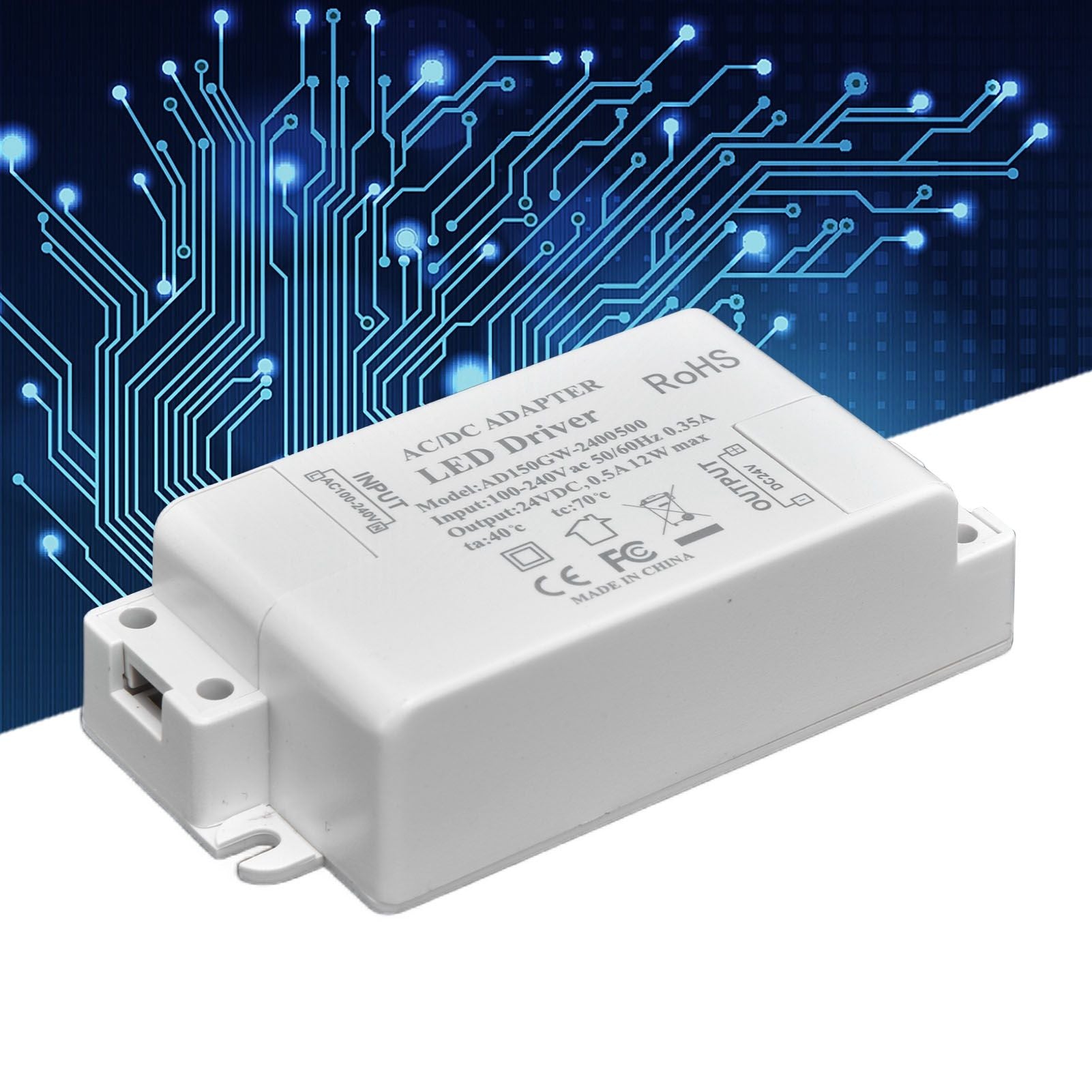 LED Driver 12W Constant Current Low Voltage Power Supply Transformer