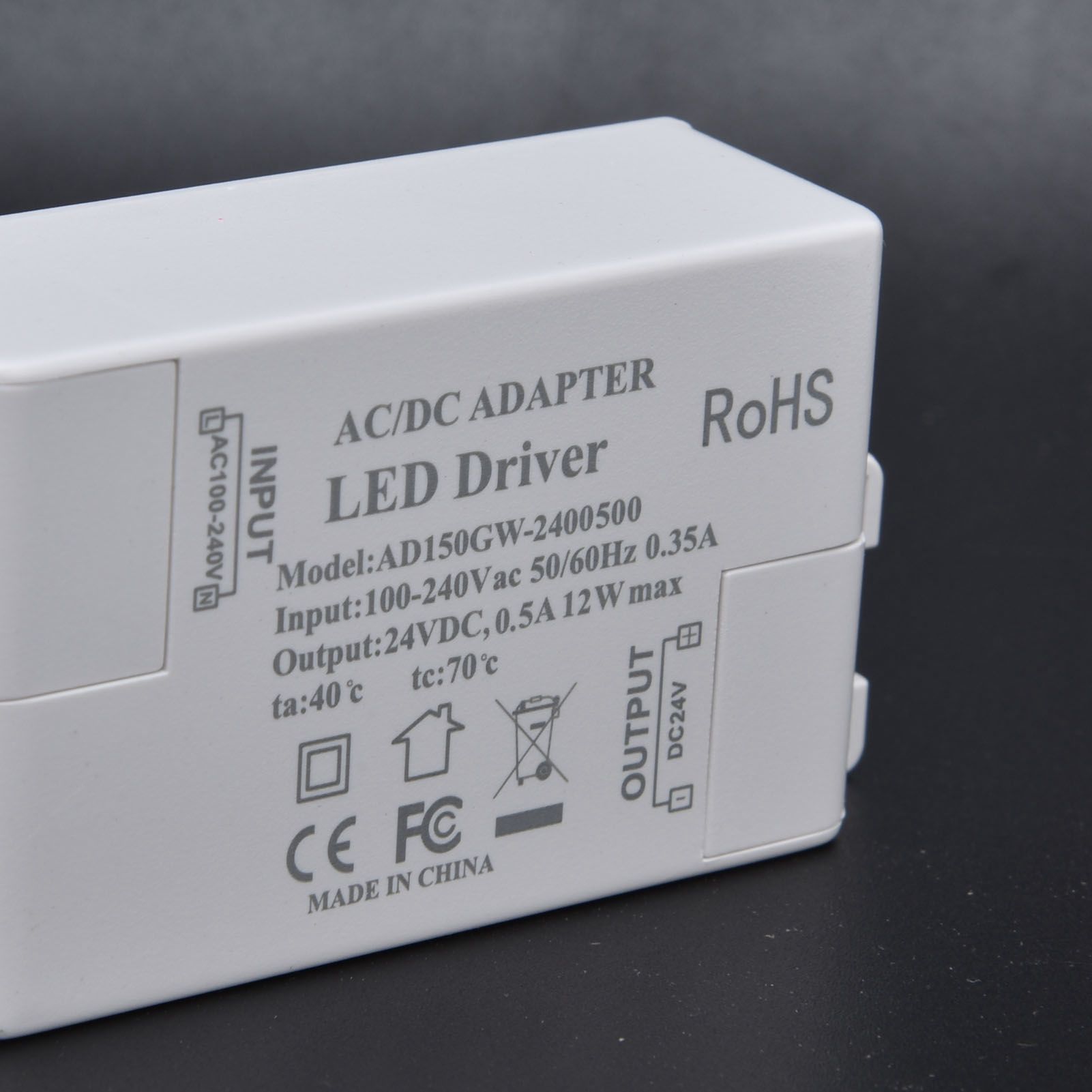 LED Driver 12W Constant Current Low Voltage Power Supply Transformer