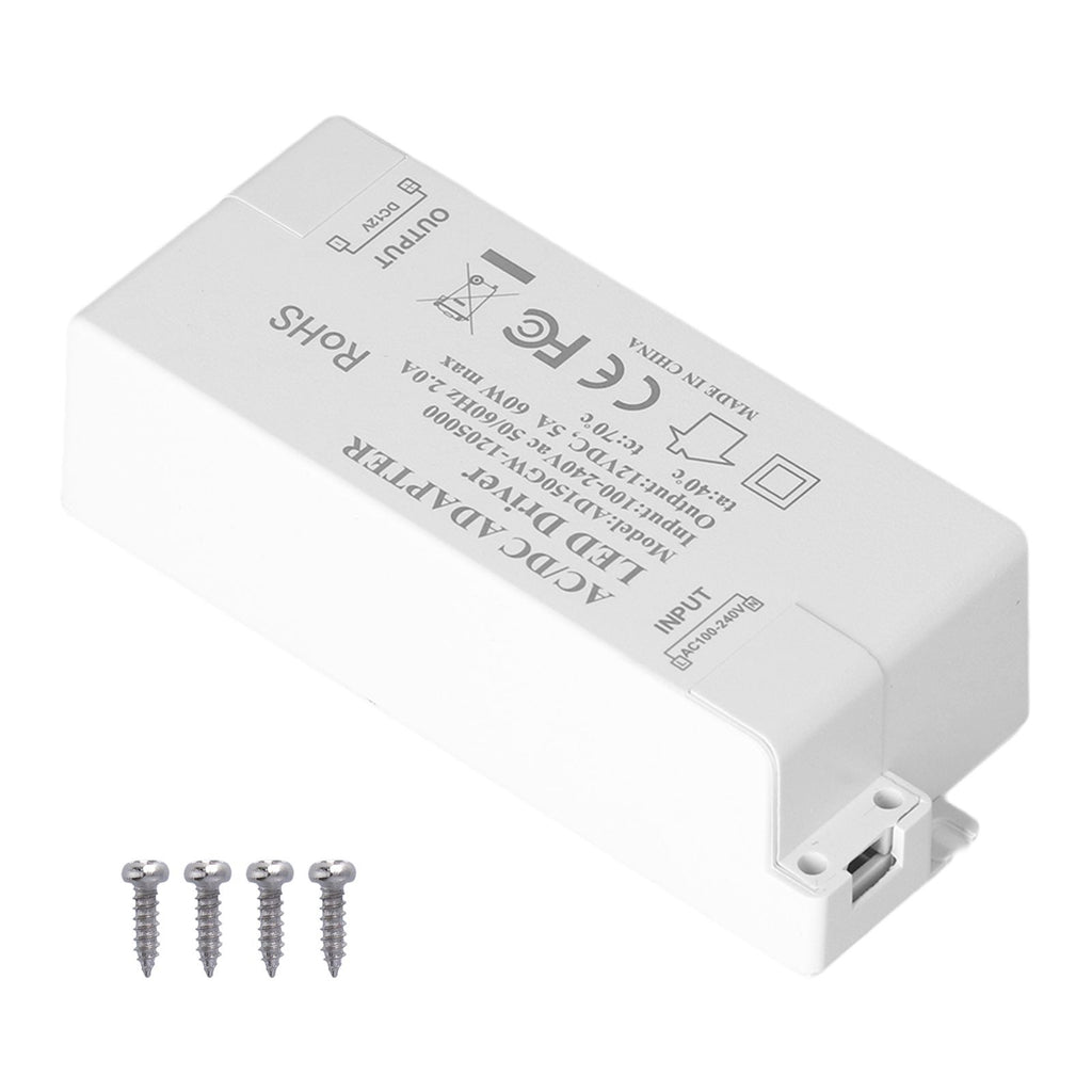 LED Driver Transformer 60W AC100-240V to DC12V 5A Power Supply