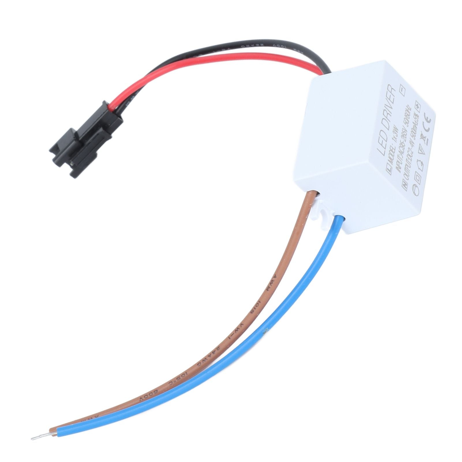 LED Driver 500mA 1-3W Power Supply Transformer AC95-265V to DC2-4V
