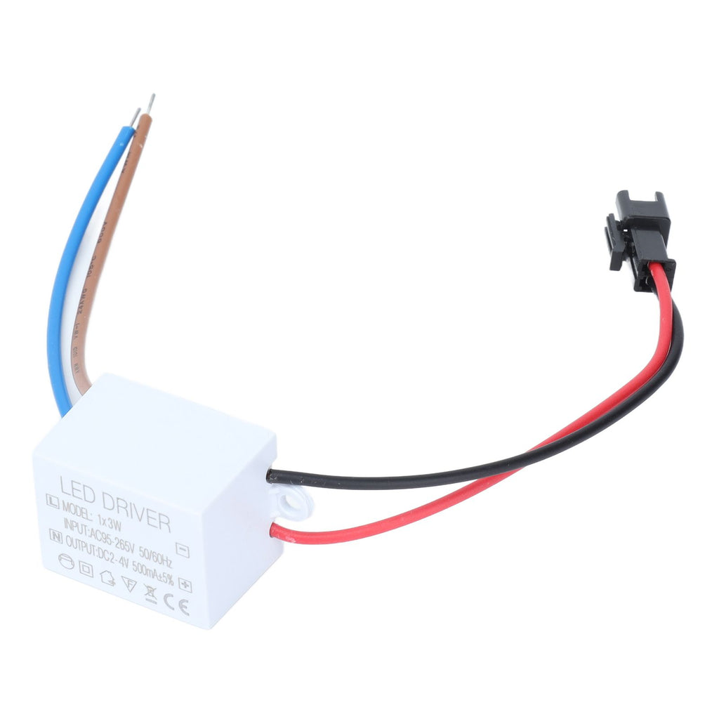 LED Driver 500mA 1-3W Power Supply Transformer AC95-265V to DC2-4V