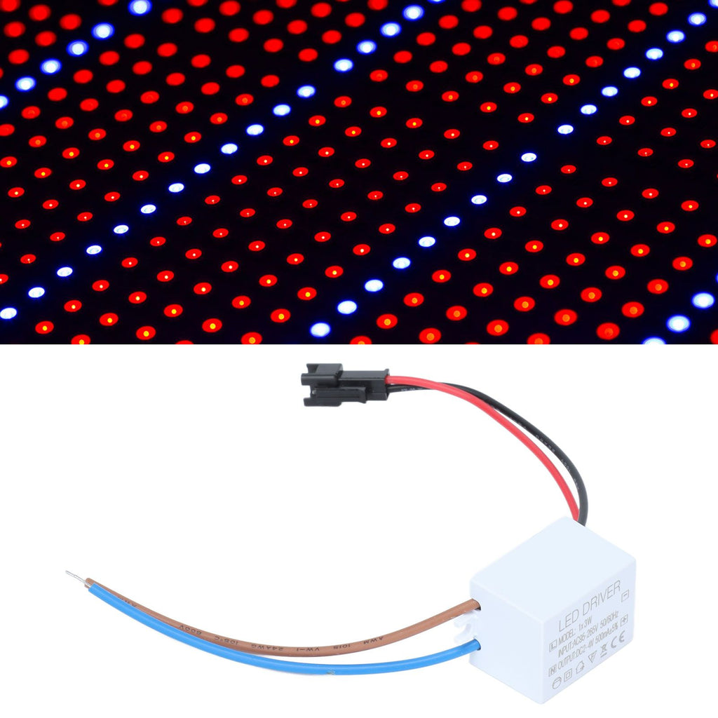 LED Driver 500mA 1-3W Power Supply Transformer AC95-265V to DC2-4V