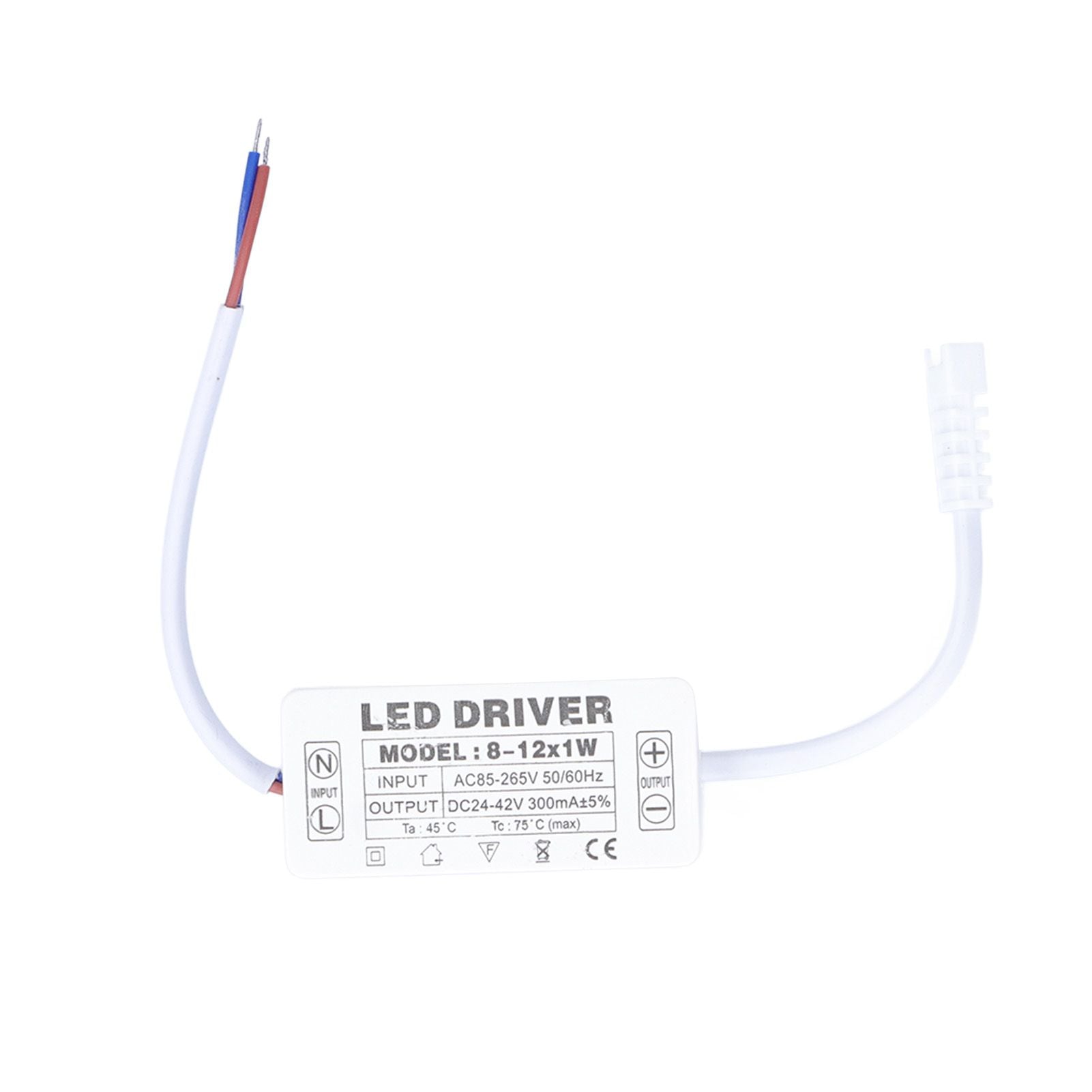 LED Driver 300mA Constant Current Transformer AC85-265V to DC24-42V