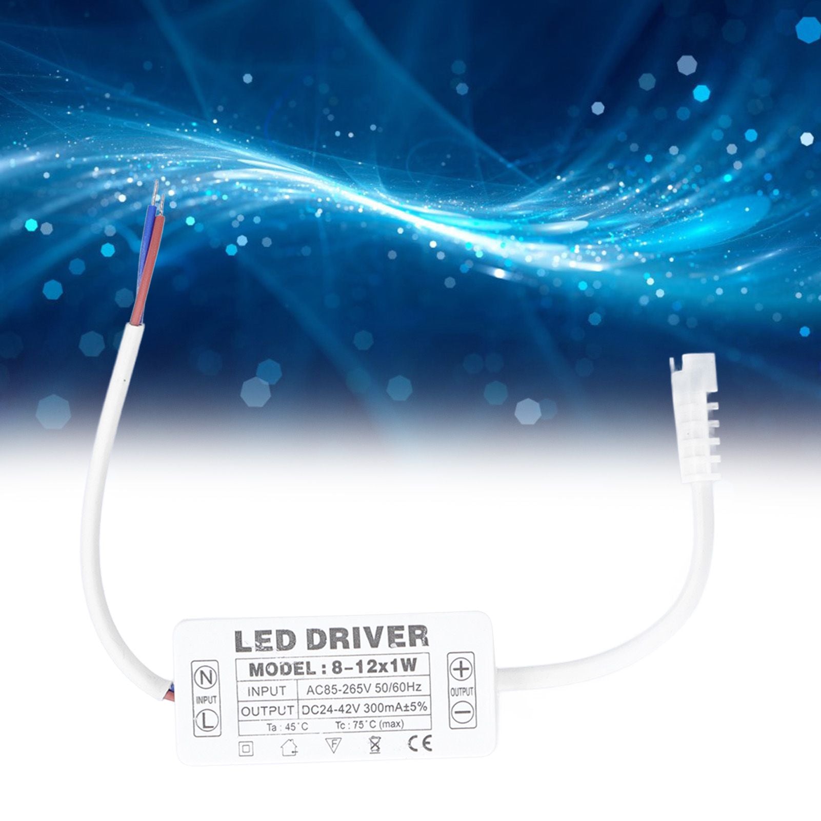 LED Driver 300mA Constant Current Transformer AC85-265V to DC24-42V