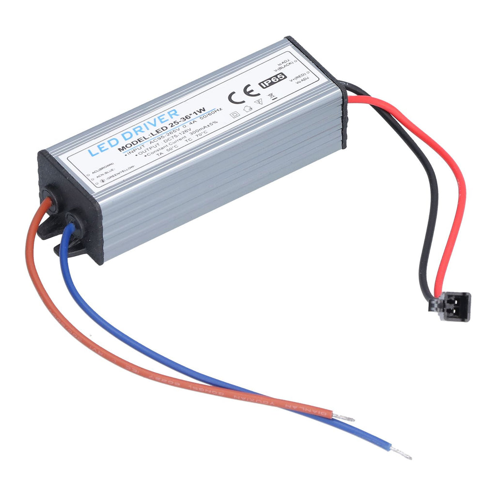 LED Driver Transformer 25-36W 300mA AC95-265V to DC75-126V DIY Lamp