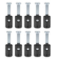 10PCS 125V E12 Lamp Holder E12 Hanging Light Lampholder Lamp Base for Household Office 70mm / 2.8in