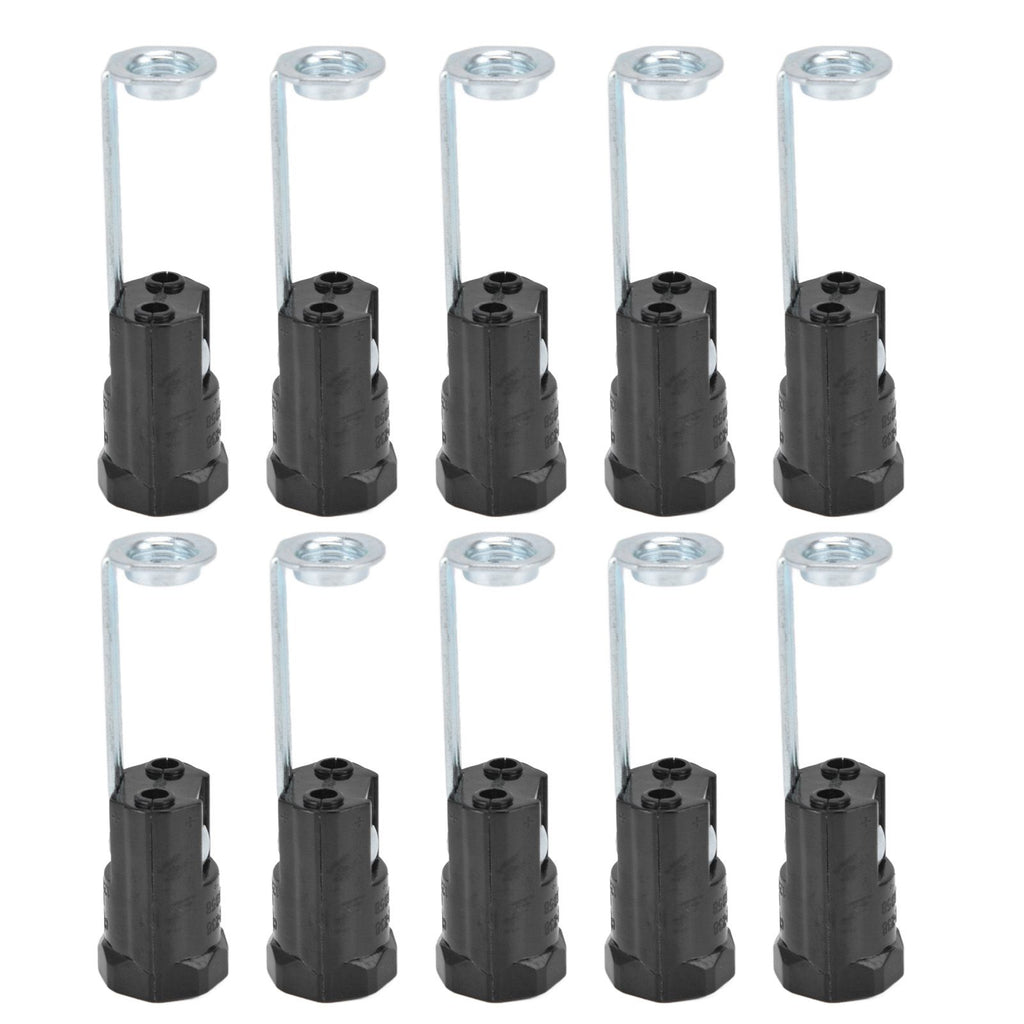 10PCS 125V E12 Lamp Holder E12 Hanging Light Lampholder Lamp Base for Household Office 70mm / 2.8in