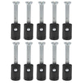 10PCS 125V E12 Lamp Holder E12 Hanging Light Lampholder Lamp Base for Household Office 78mm / 3.1in