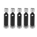 5Pcs M10 Sloped Ceiling Adapter for Ceiling Lamp Pendant Light Chandelier Track Suspension Accessories M10 External Gear Steering Joint Black