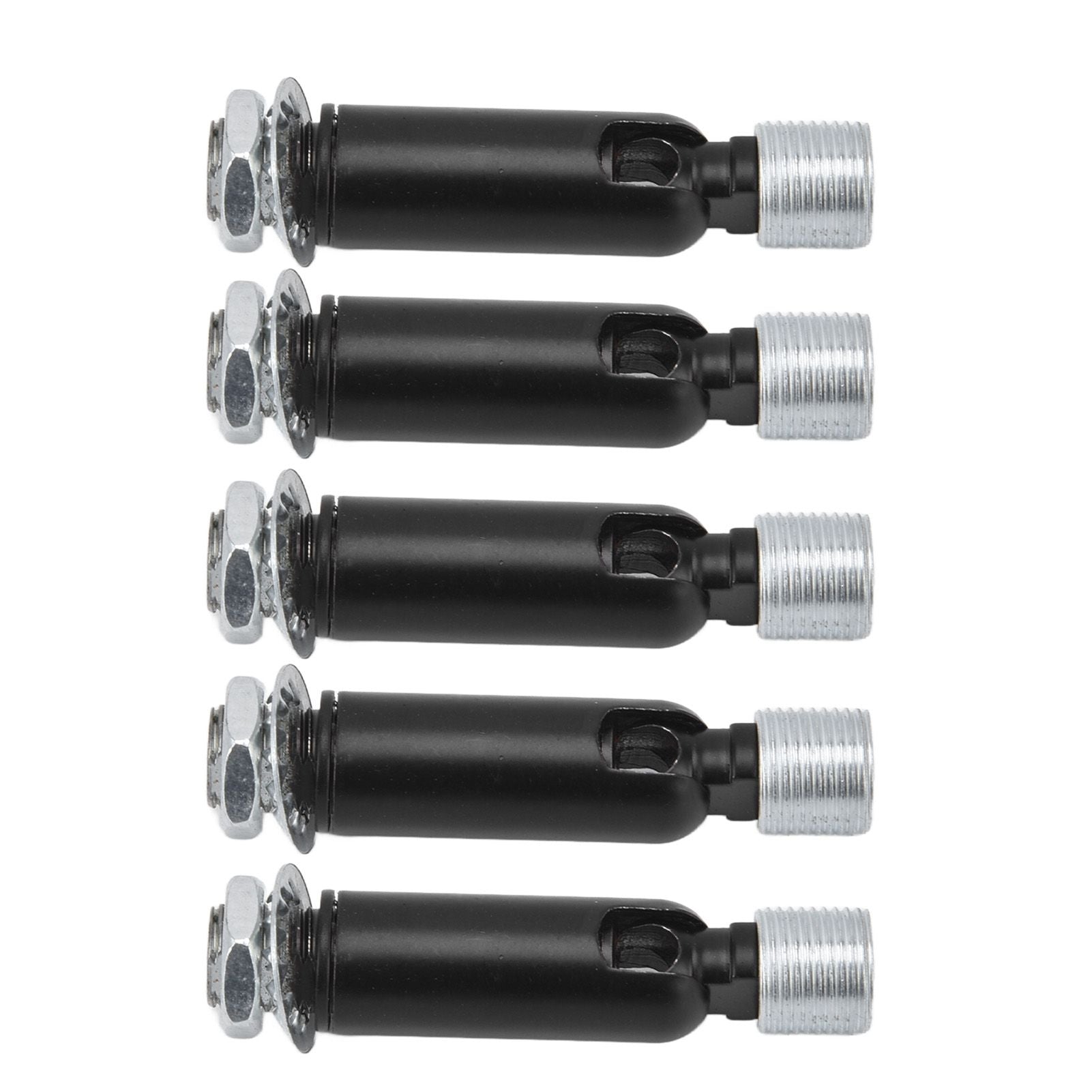 5Pcs M10 Sloped Ceiling Adapter for Ceiling Lamp Pendant Light Chandelier Track Suspension Accessories M10 External Gear Steering Joint Black