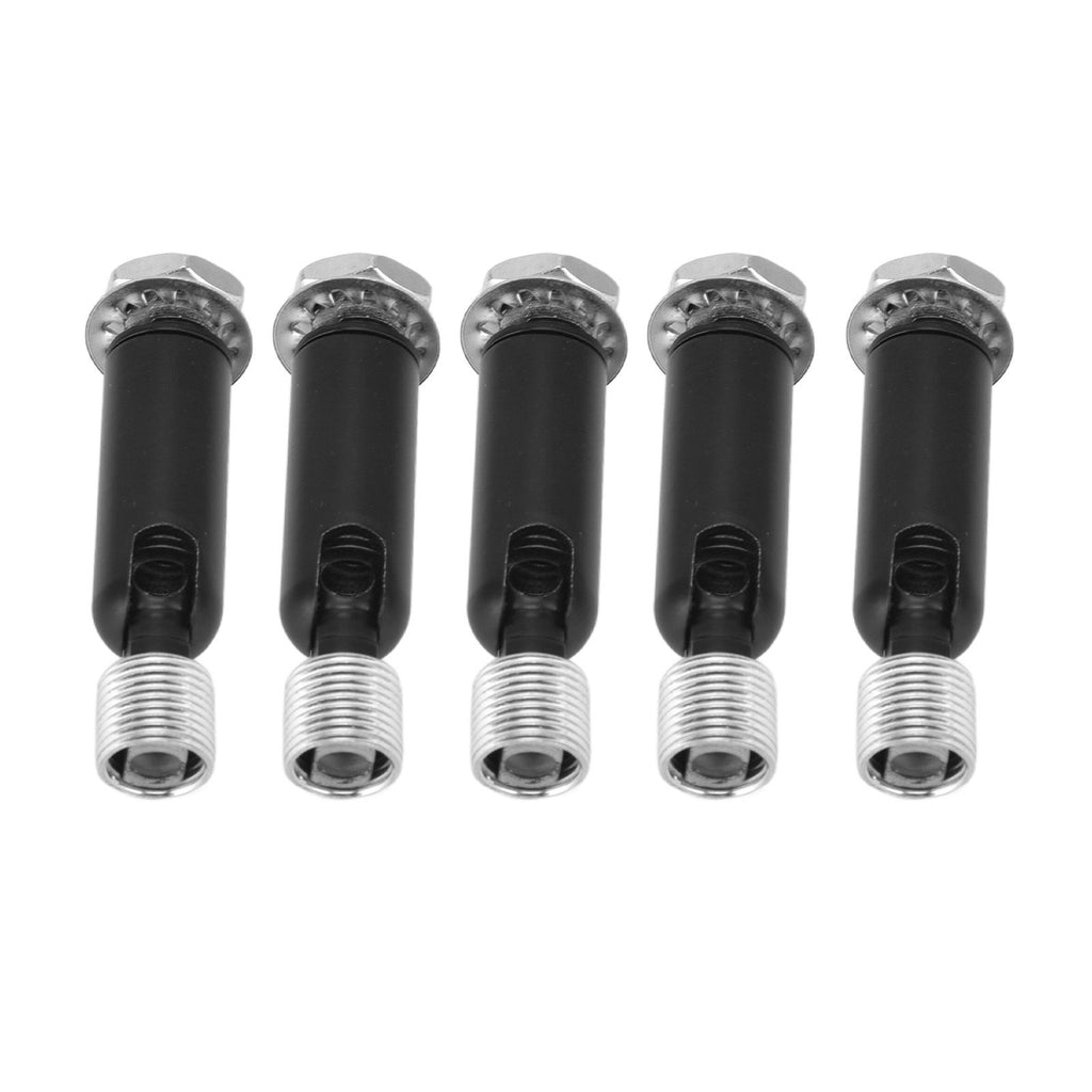 5Pcs M10 Sloped Ceiling Adapter for Ceiling Lamp Pendant Light Chandelier Track Suspension Accessories M10 External Gear Steering Joint Black