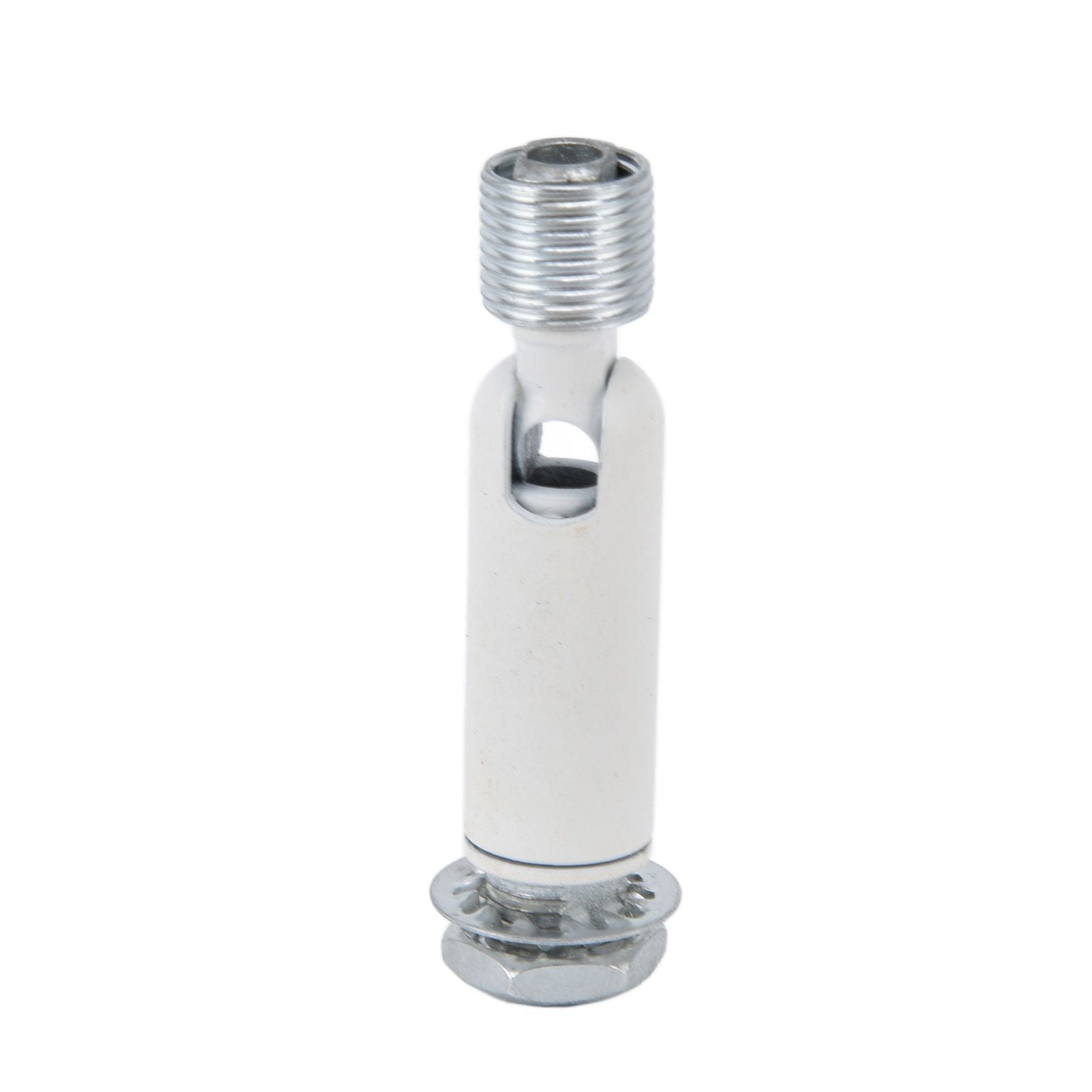 5Pcs M10 Sloped Ceiling Adapter for Ceiling Lamp Pendant Light Chandelier Track Suspension Accessories M10 External Gear Steering Joint White