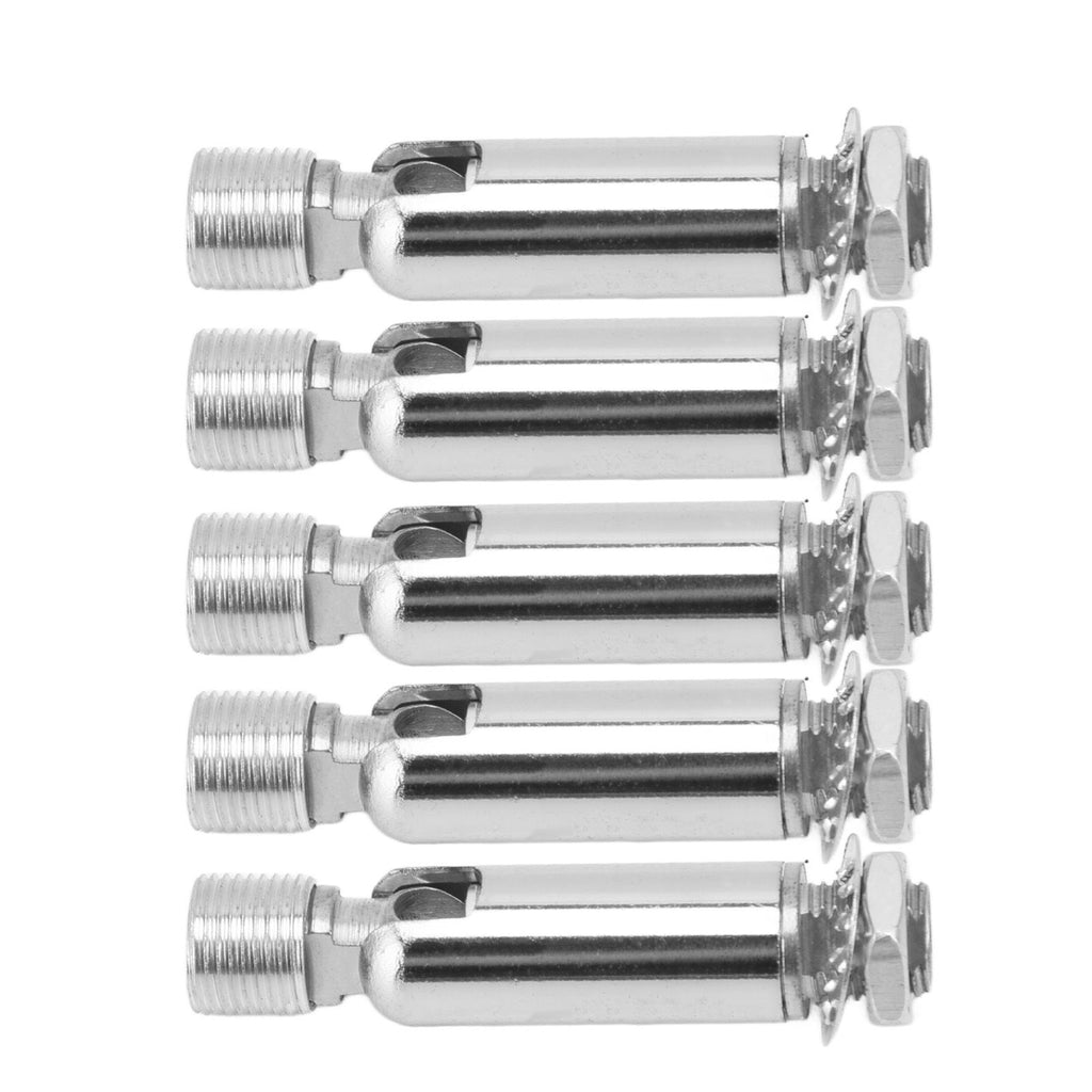 5Pcs M10 Sloped Ceiling Adapter for Ceiling Lamp Pendant Light Chandelier Track Suspension Accessories M10 External Gear Steering Joint Chrome