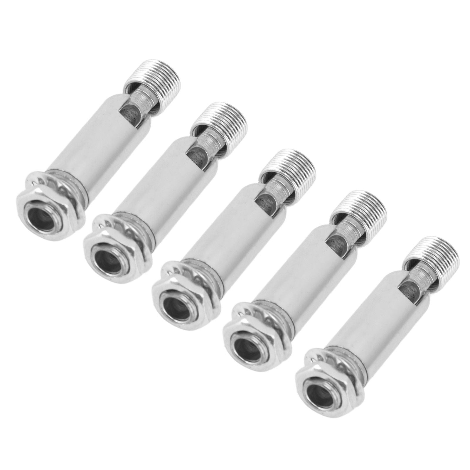 5Pcs M10 Sloped Ceiling Adapter for Ceiling Lamp Pendant Light Chandelier Track Suspension Accessories M10 External Gear Steering Joint Chrome