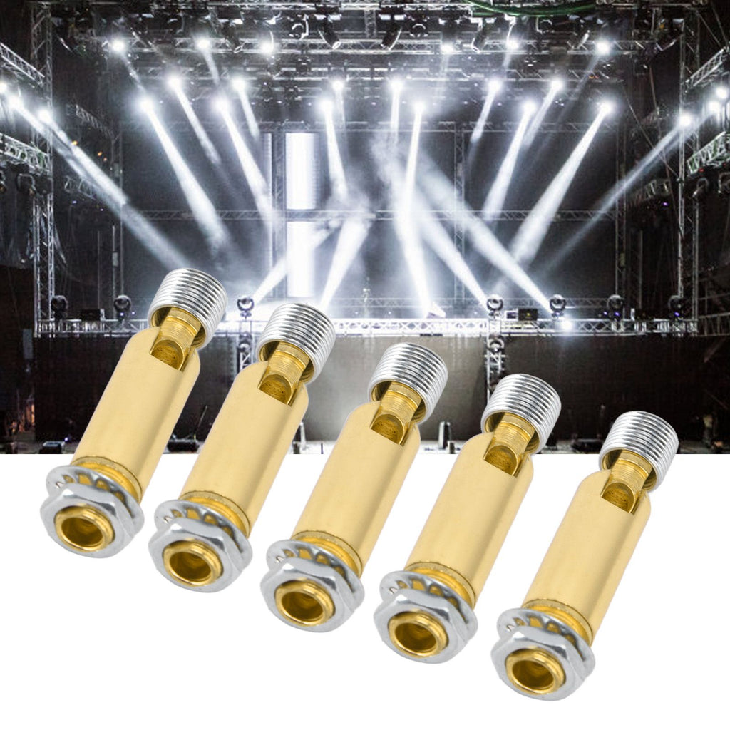 5Pcs M10 Sloped Ceiling Adapter for Ceiling Lamp Pendant Light Chandelier Track Suspension Accessories M10 External Gear Steering Joint Bronze