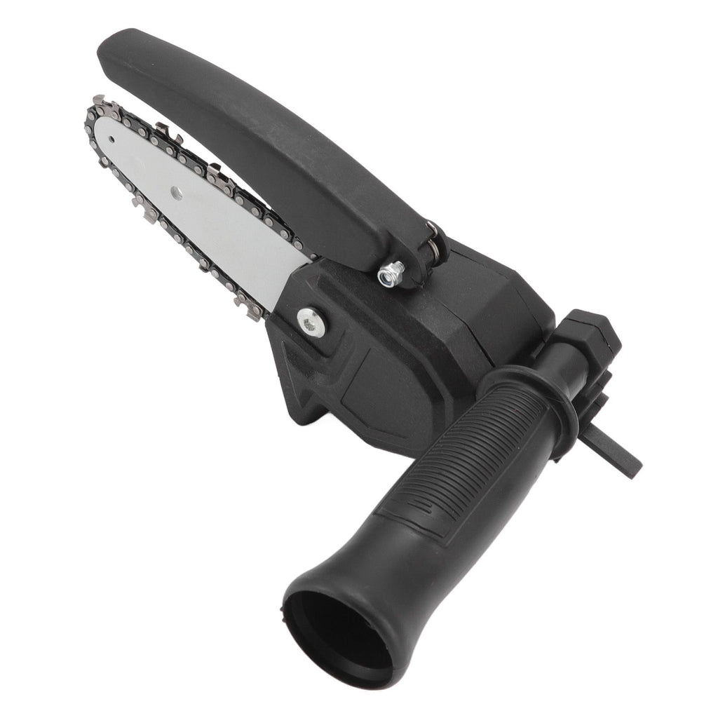Hand Drill to Chainsaw Converter Portable Mini Electric Saw Adapter Set with Handle and Chain