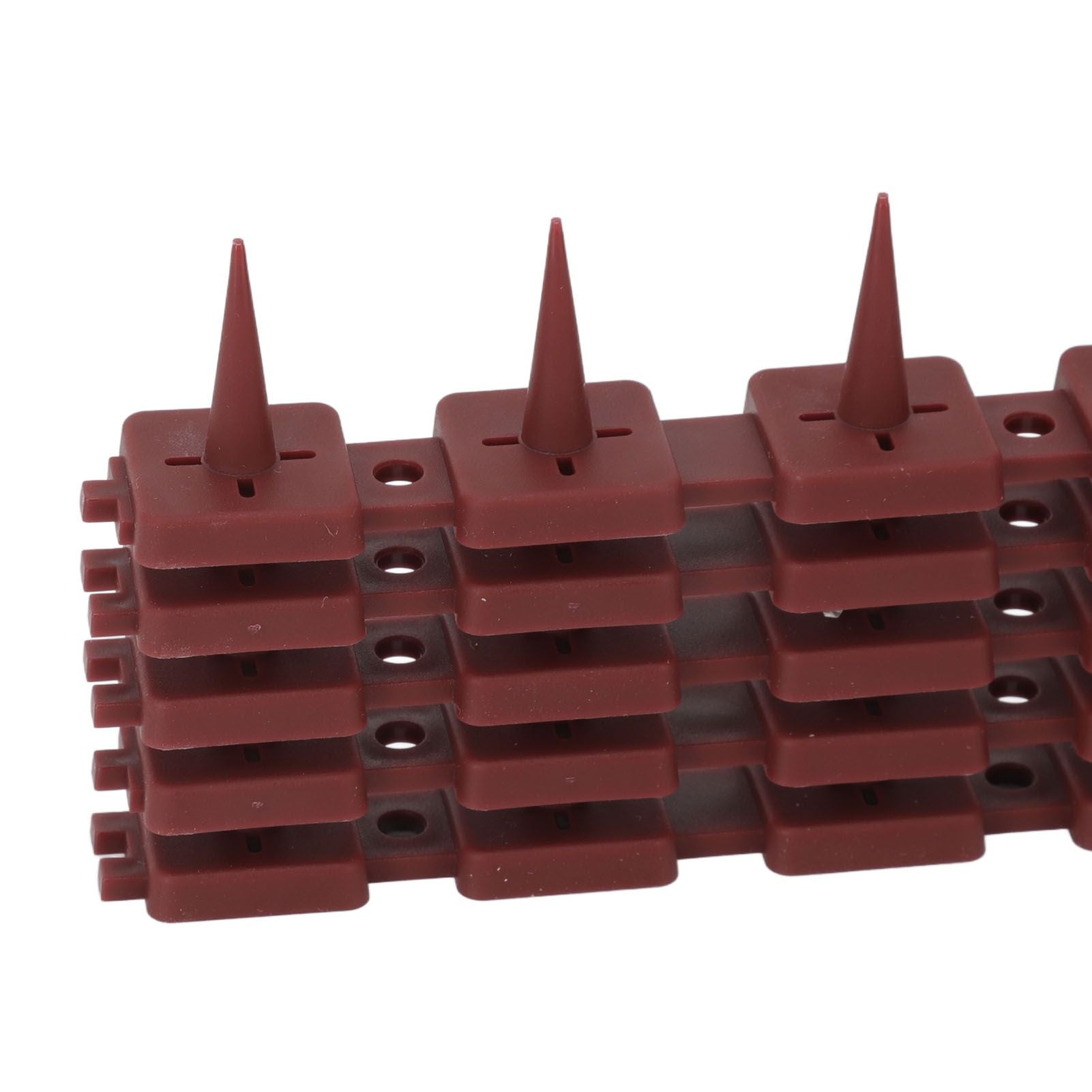 Bird Spikes 15 Feet Stainless Steel Pigeon Deterrent Spikes for Fence Roof Mailbox Window SK430 (2+2)