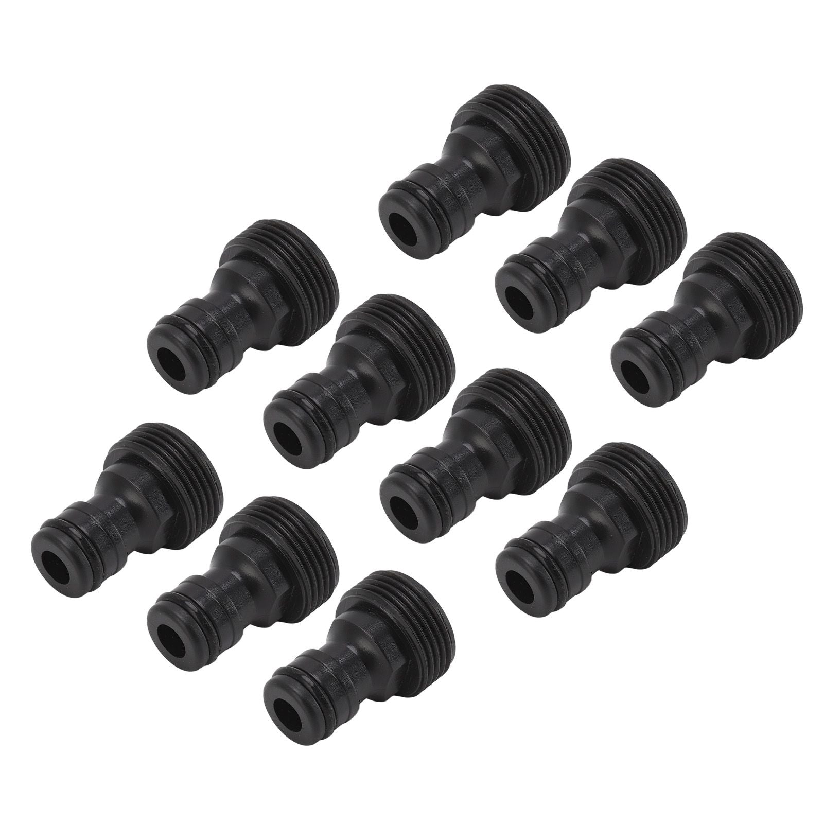 10 Pcs Tap Connector G3/4 Male Thread 25mm Quick Connector Nipple Hose Quick Connector Plastic