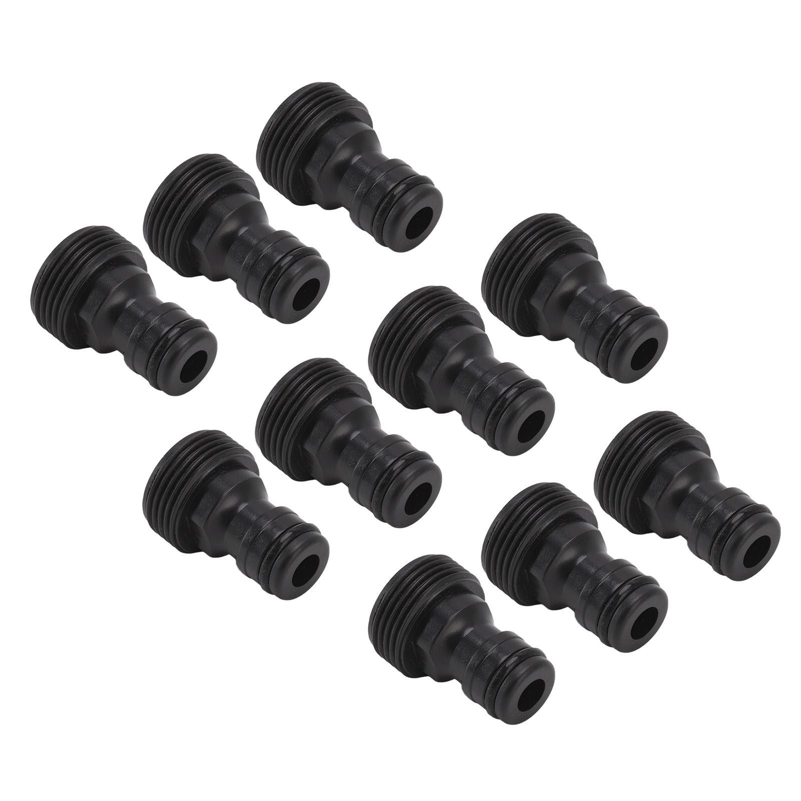 10 Pcs Tap Connector G3/4 Male Thread 25mm Quick Connector Nipple Hose Quick Connector Plastic