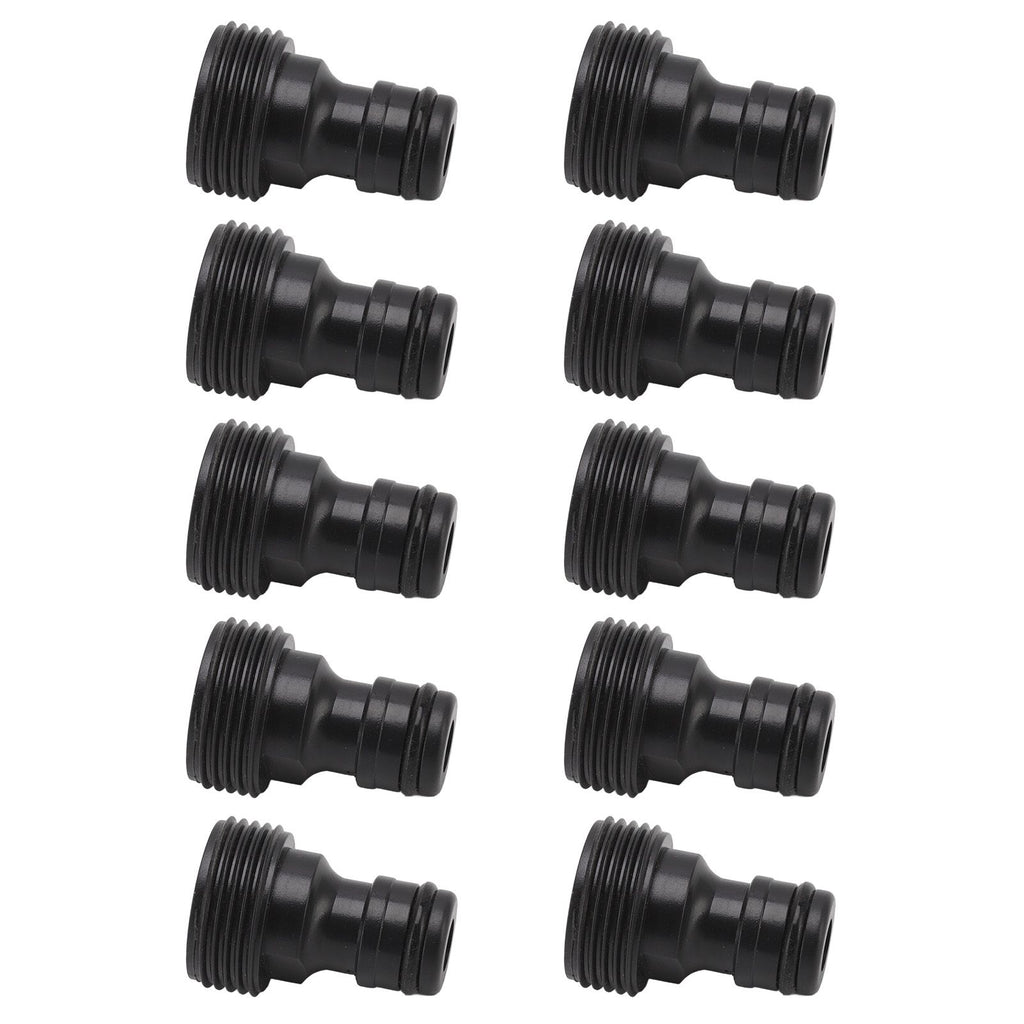 10 Pcs Tap Connector G3/4 Male Thread 25mm Quick Connector Nipple Hose Quick Connector Plastic