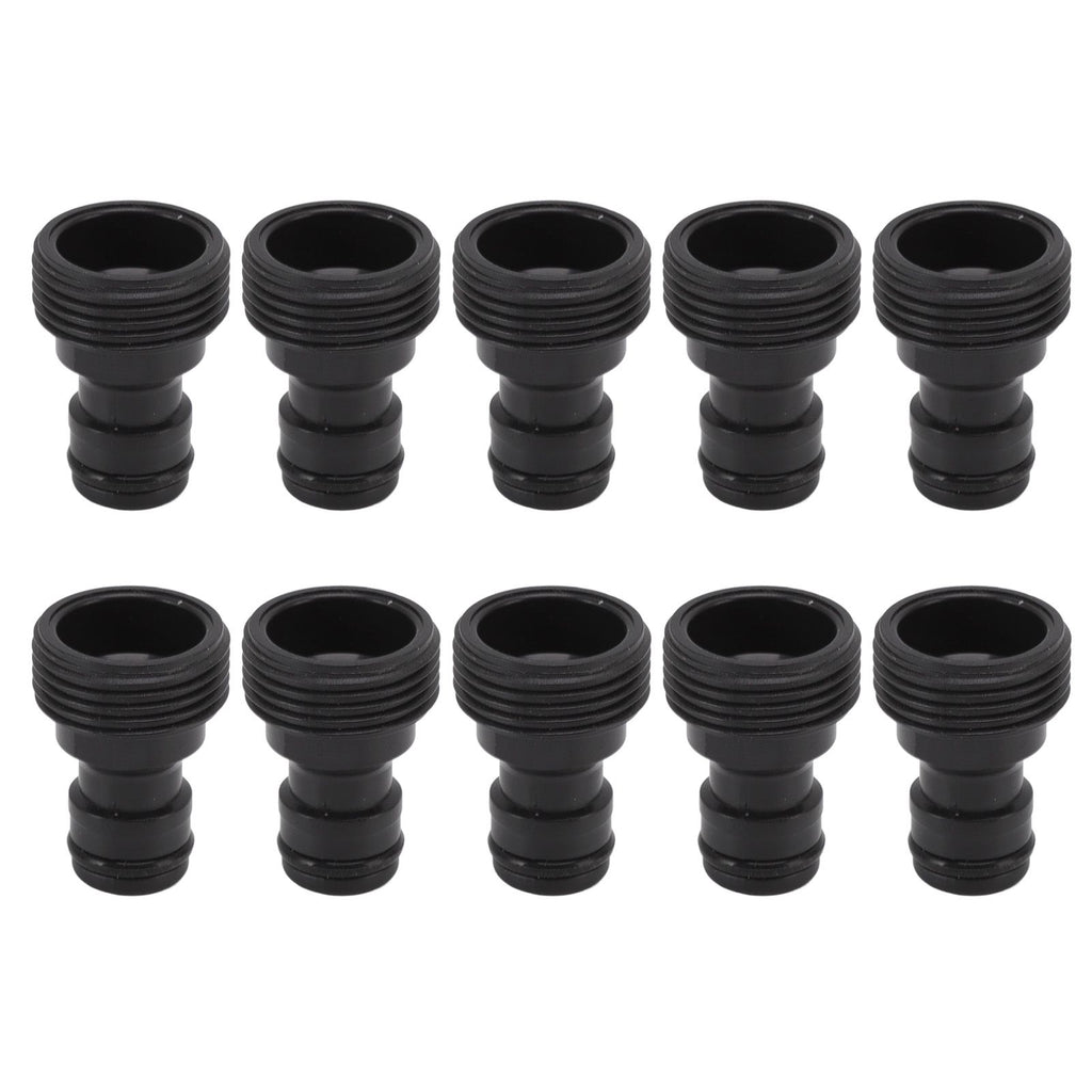 10 Pcs Tap Connector G3/4 Male Thread 25mm Quick Connector Nipple Hose Quick Connector Plastic