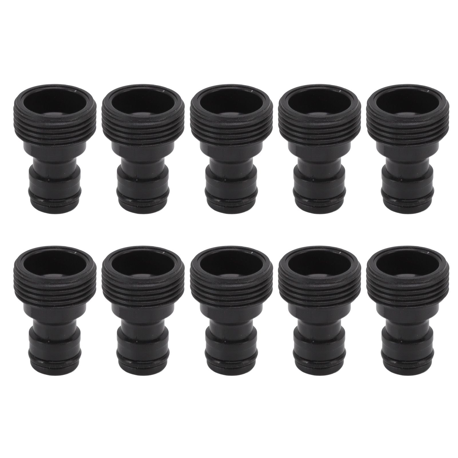 10 Pcs Tap Connector G3/4 Male Thread 25mm Quick Connector Nipple Hose Quick Connector Plastic