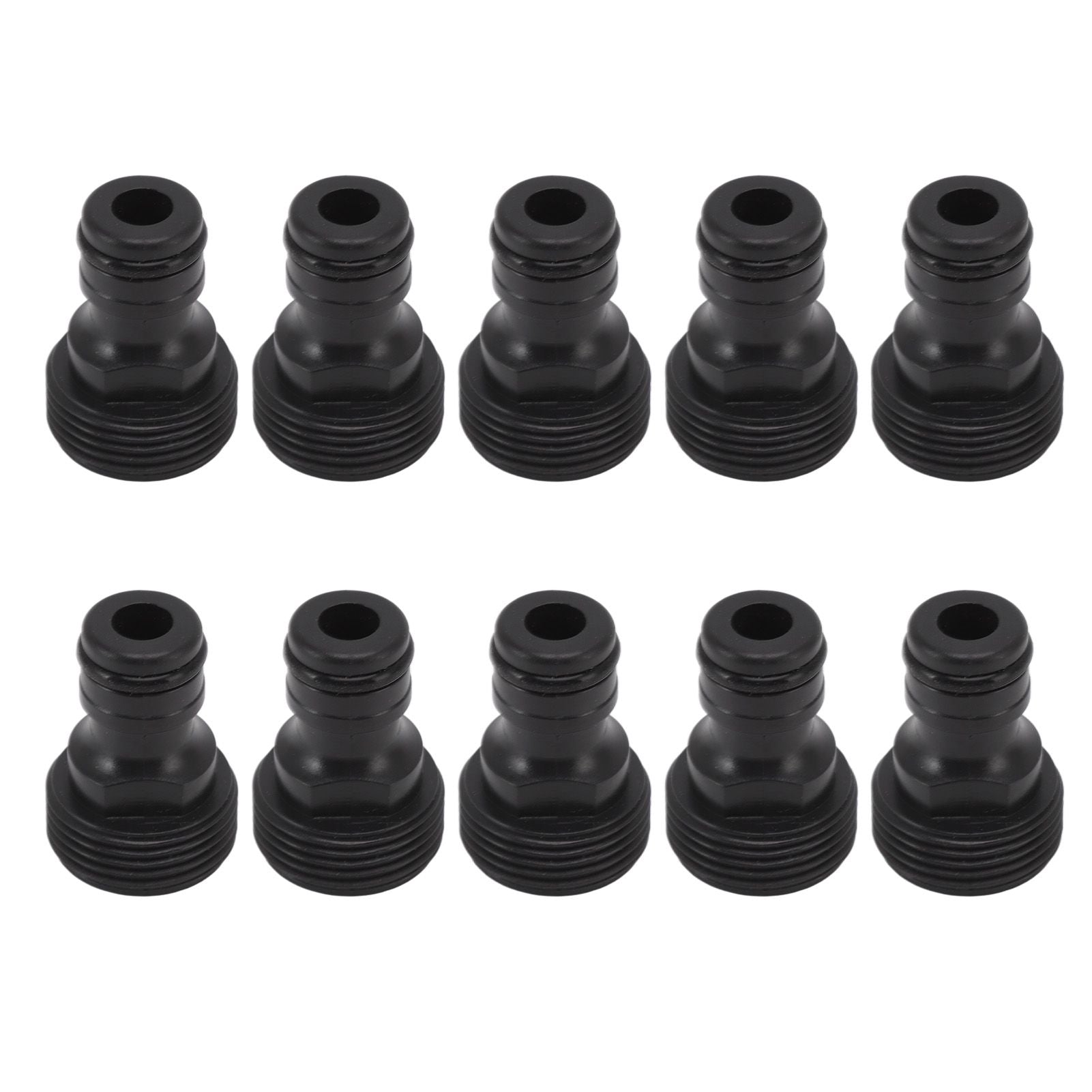 10 Pcs Tap Connector G3/4 Male Thread 25mm Quick Connector Nipple Hose Quick Connector Plastic