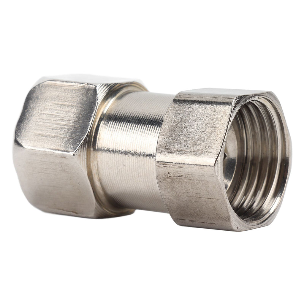 5PCS Plumbing Fittings Stainless Steel Female Thread Pipe Adapter Fittings for Shower Water Heater G1/2