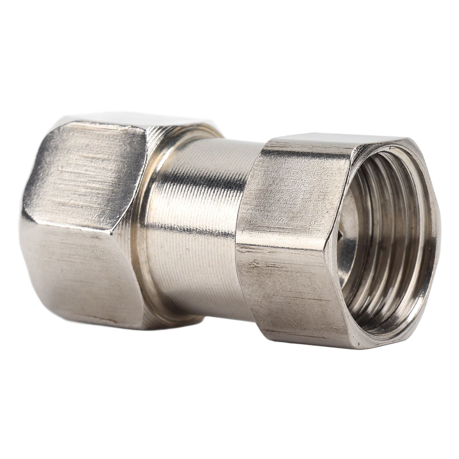 5PCS Plumbing Fittings Stainless Steel Female Thread Pipe Adapter Fittings for Shower Water Heater G1/2