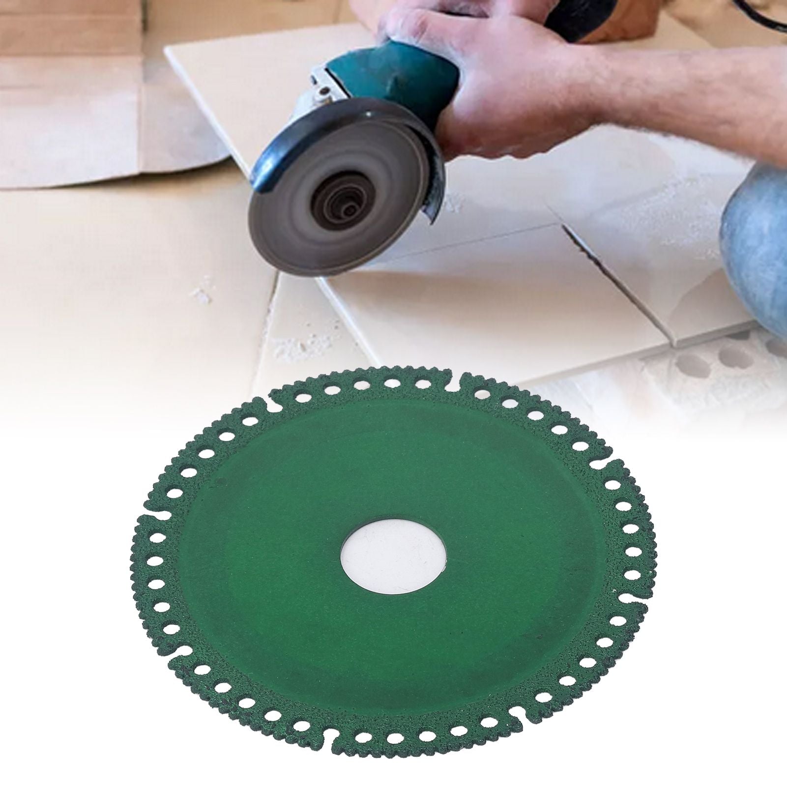 Cutting Saw Blade for 100mm Angle Grinder High Hardness Heat Resistant Cutting Saw Blade for Ceramic Tile Glass
