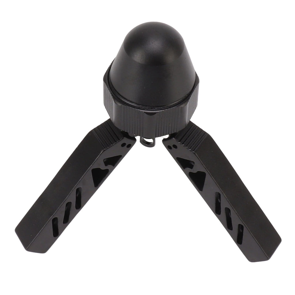 Camping Tripod Aluminum Alloy Stable Multifunctional Black A Shaped Tent Support Pole for Outdoor