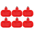 6PCS Automatic Poultry Drinking Bowls Large Thickening ABS Waterer Bowl for Cat Dog Chicken Duck G1/8 Male Thread