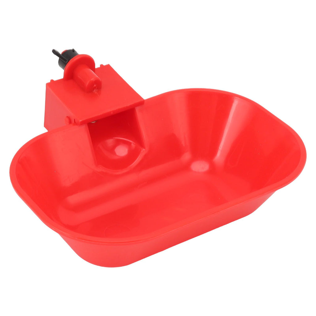 6PCS Automatic Poultry Drinking Bowls Large Thickening ABS Waterer Bowl for Cat Dog Chicken Duck G1/8 Male Thread